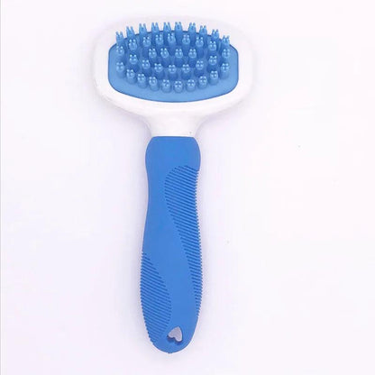 brosse de toilettage en silicone - bain, massage - pour chien et chat