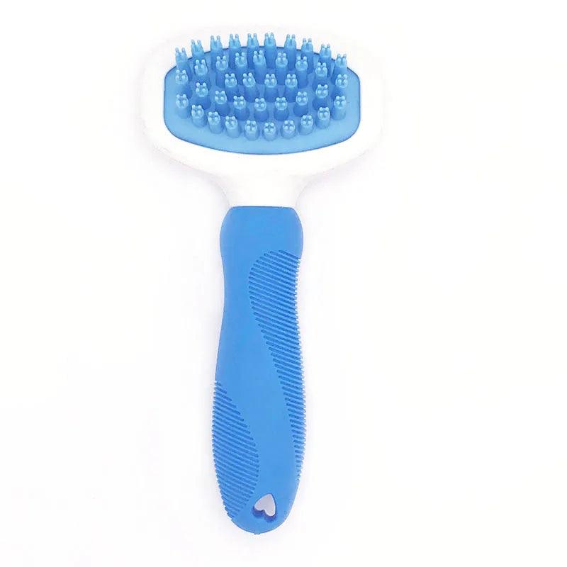 brosse de toilettage en silicone - bain, massage - pour chien et chat