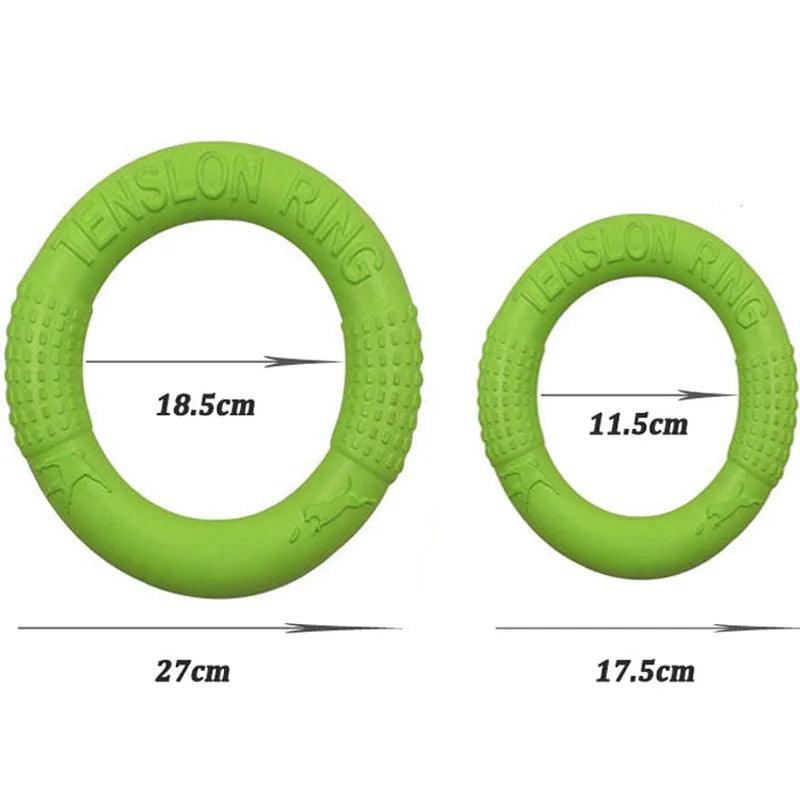 Pet Flying Discs EVA Dog Training Ring Puller Resistant Bite Floating Toy Puppy Outdoor Interactive Game Playing Products Supply