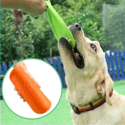 Frisbee pour chien indestructible en caoutchouc non toxique