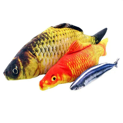 Poisson Pour Chat, stuffed fish cat toy