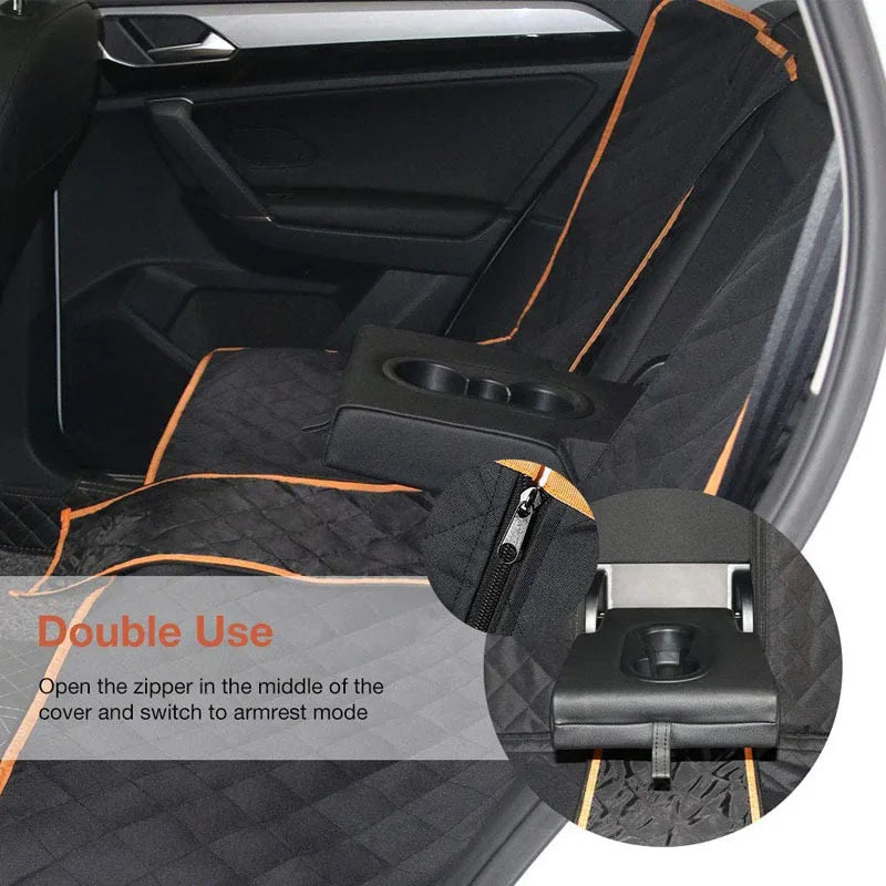 Housse de Siège pour Banquette Arrière, Housse de Protection Pour Chien et Chat en Voiture