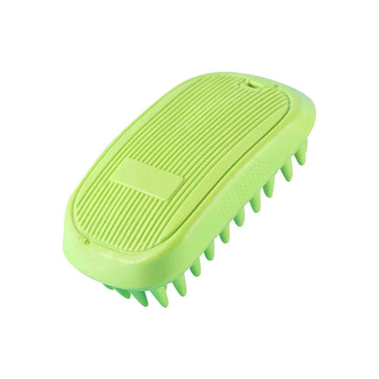 Brosse de bain en silicone, douce et délicate pour chiens