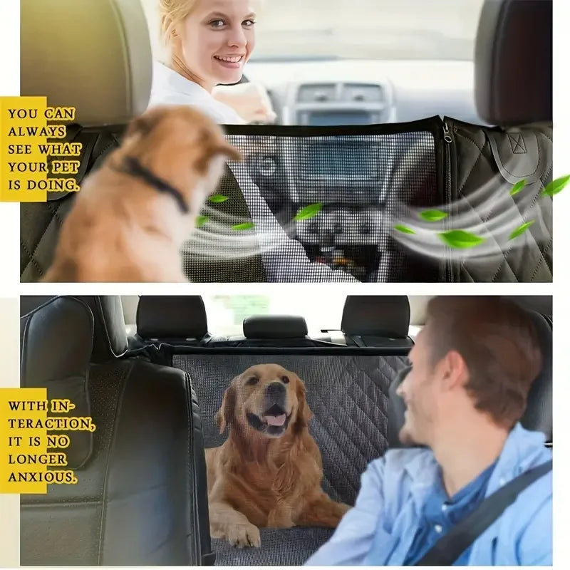 Hammock for the back seat, large car protection for dogs