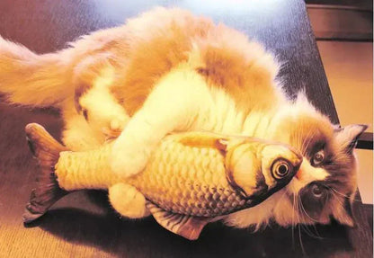 Poisson Pour Chat, stuffed fish cat toy