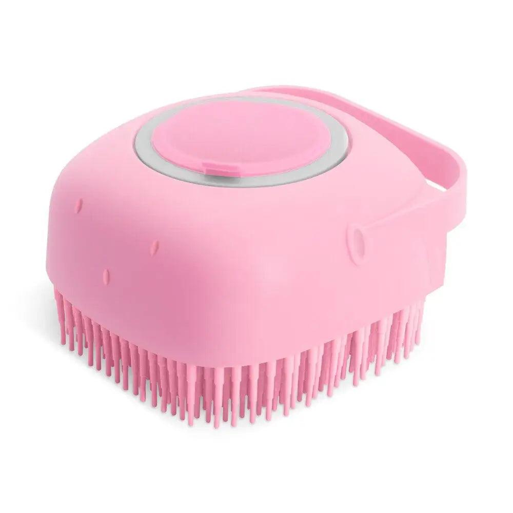 Pet Dog Shampoo Brush 80ml Cat Massage Comb Grooming Scrubber