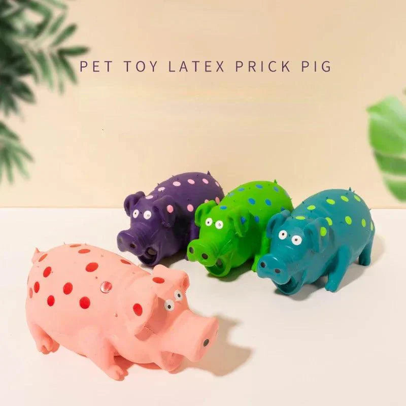 Squeaky Pig, Dog Bite Toy