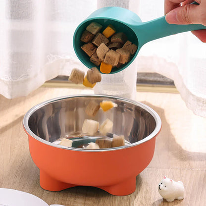 Gamelle Inox Colorée Pour Chien et Chat, Antidérapante