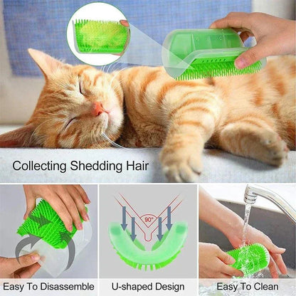 Grattoir Pour Chat, Brosse à Fixer Sur le Coin Des Meubles