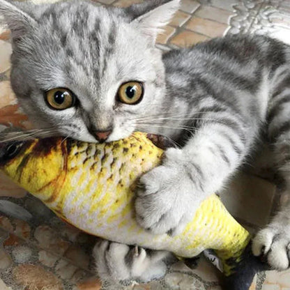 Poisson Pour Chat, stuffed fish cat toy