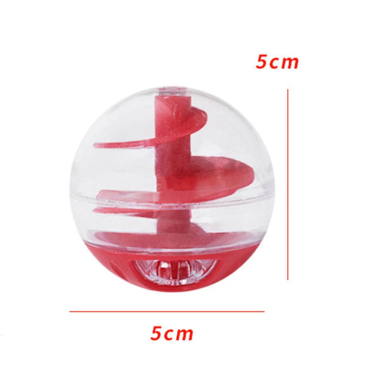 Interactive Cat Food Feeder Ball Pet Toys Slow Feeder Cats Dogs Playing Toys Increase Pet IQ Treat Ball Cats Fun Bowl