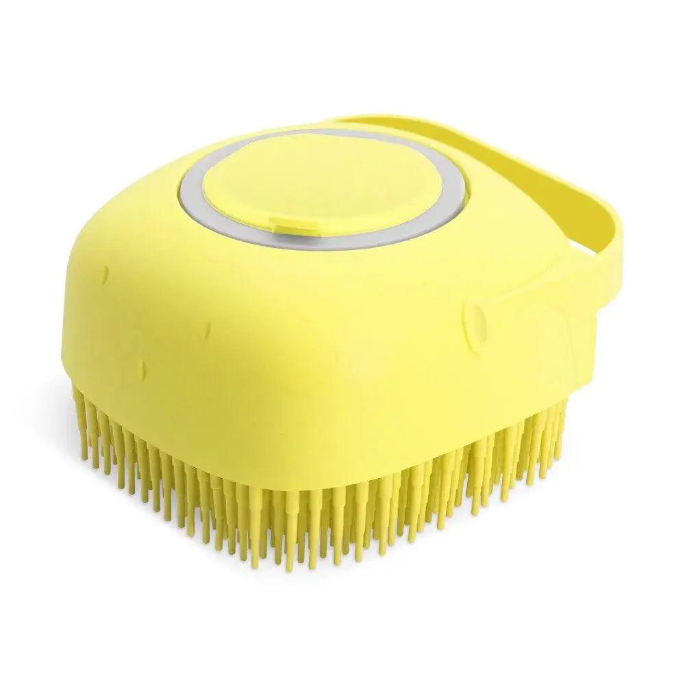 Pet Dog Shampoo Brush 80ml Cat Massage Comb Grooming Scrubber