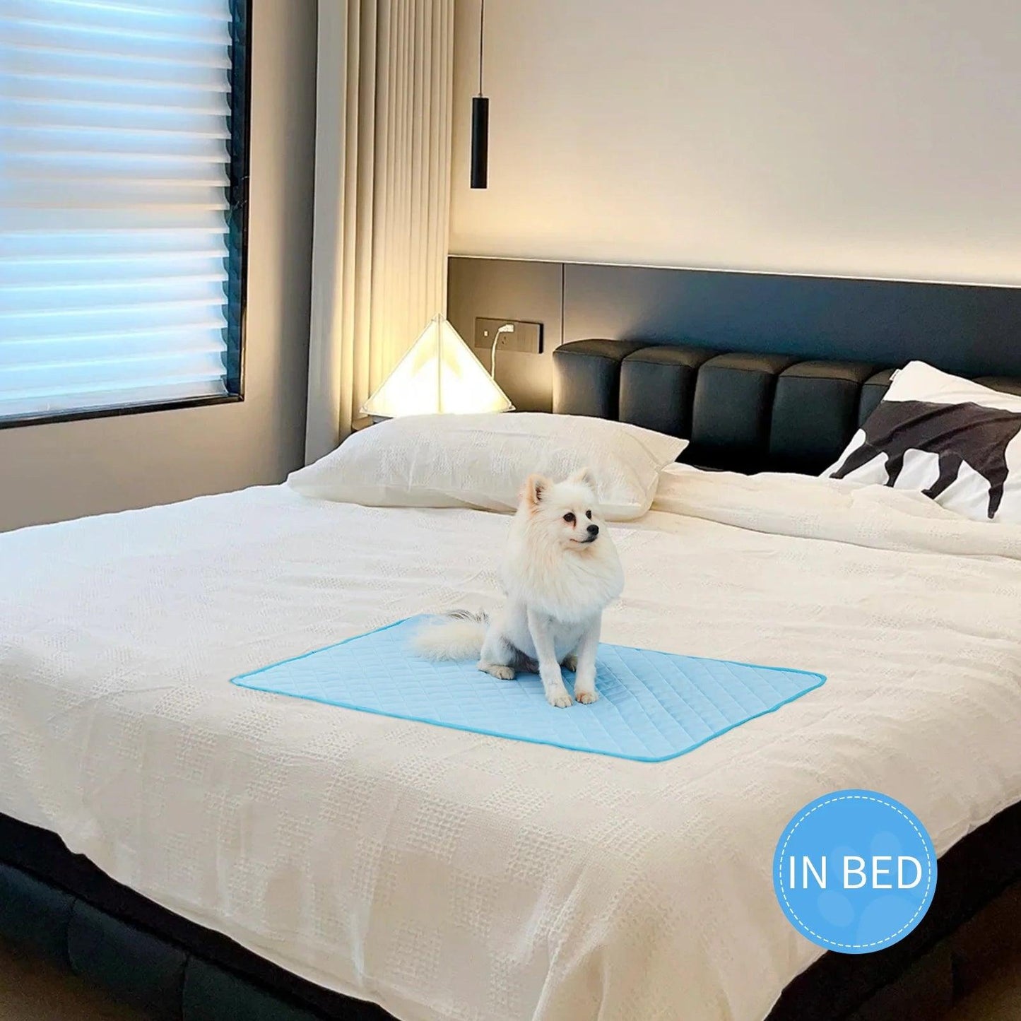 Dog Mat Cooling Summer Pet Mats for Medium Large Dog Pad Sofa Breathable Dogs Bed Cat Blanket Washable Cool Dogs Ice Mat