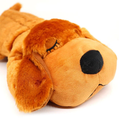 Peluche avec battements de cœur pour animaux, Soulager l'anxiété et Améliorer le Sommeil