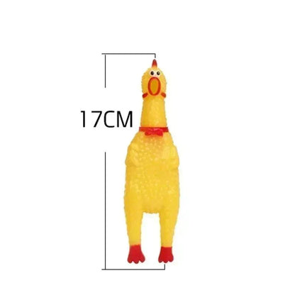 Poulet Crieur Pour Chien 17cm