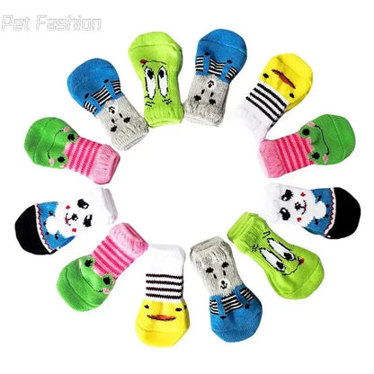 Chaussettes Pour Chien Chiot, Antidérapantes