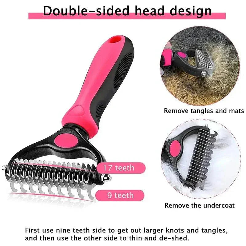 Peigne démêlant, Detangling comb for dogs and cats