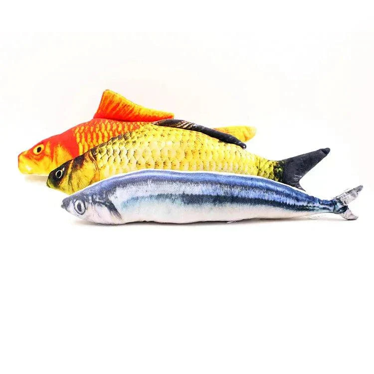 Poisson Pour Chat, stuffed fish cat toy