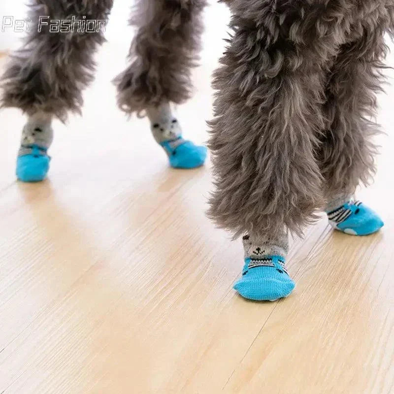 Chaussettes Pour Chien Chiot, Antidérapantes